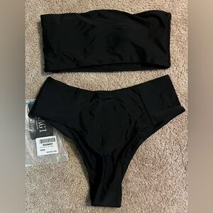 Black Two-Piece Swimsuit
